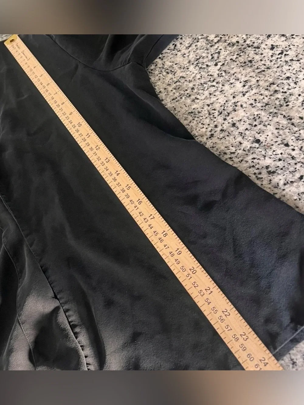 Eileen Fisher Black‎ 100% Silk Open Front Cardigan Jacket M